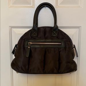 Quilted Sol and Selene black handbag